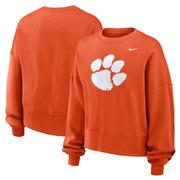 Clemson Nike Women's Essential Fleece Crew